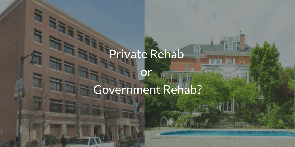public rehabs vs private rehabs