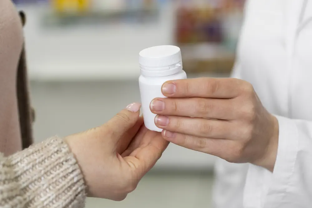 the doctor gives you pills